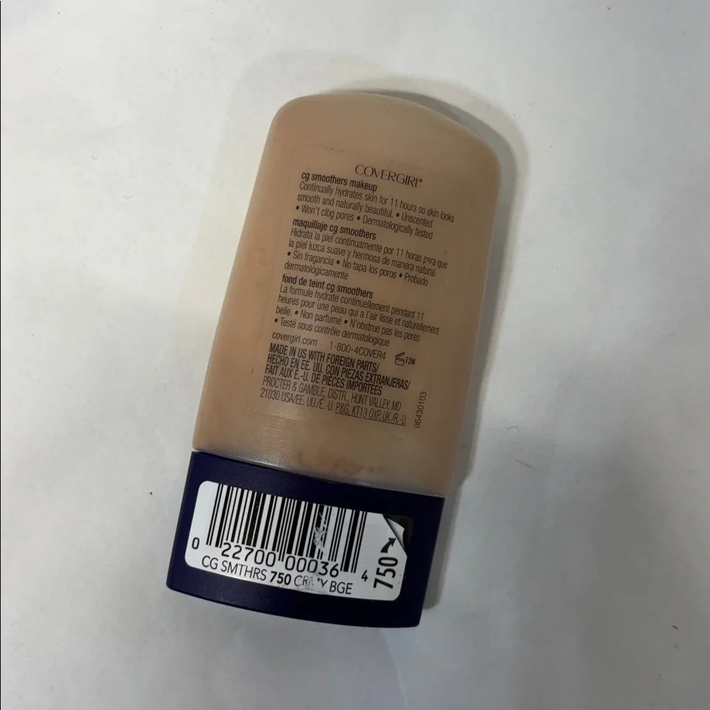COVERGIRL CG Smoothers Foundation - Creamy Beige 750 30 ml 1 fl oz